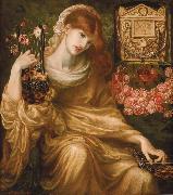 La viuda romana, Dante Gabriel Rossetti